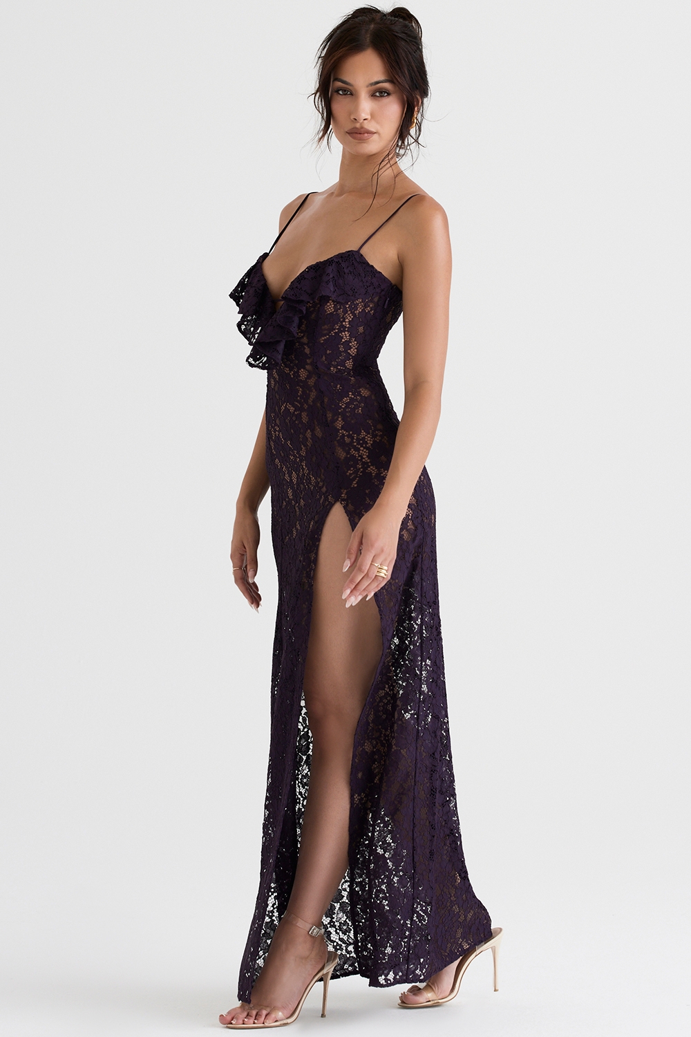 Malia-Night Shade Lace Maxi Dress