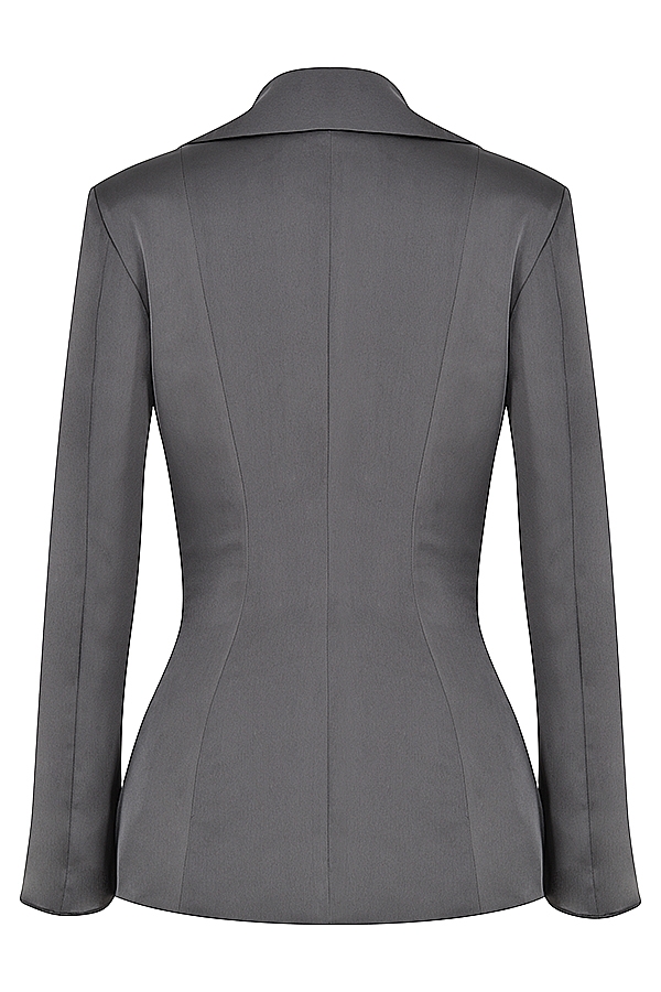 Ailsa-Shadow Tie Front Top