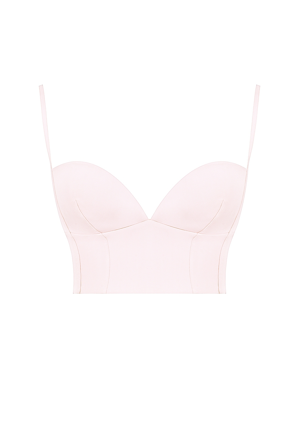 Pabla-Ballerina Pink Cropped Bralette Top