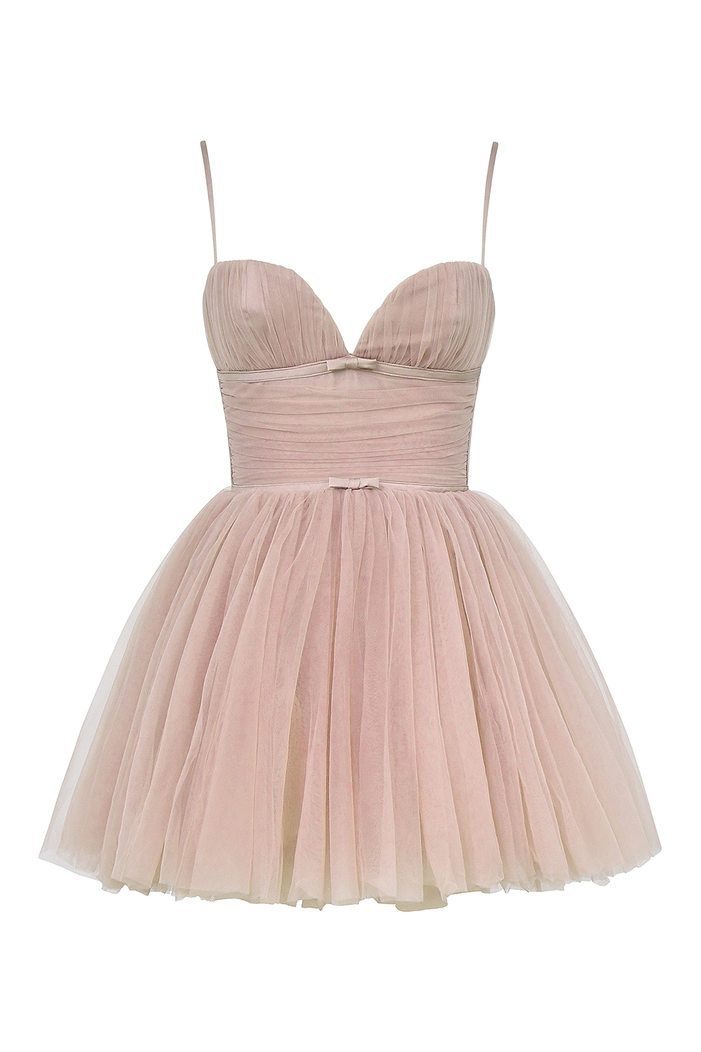 Princess-French Rose Tulle Mini Dress - SALE