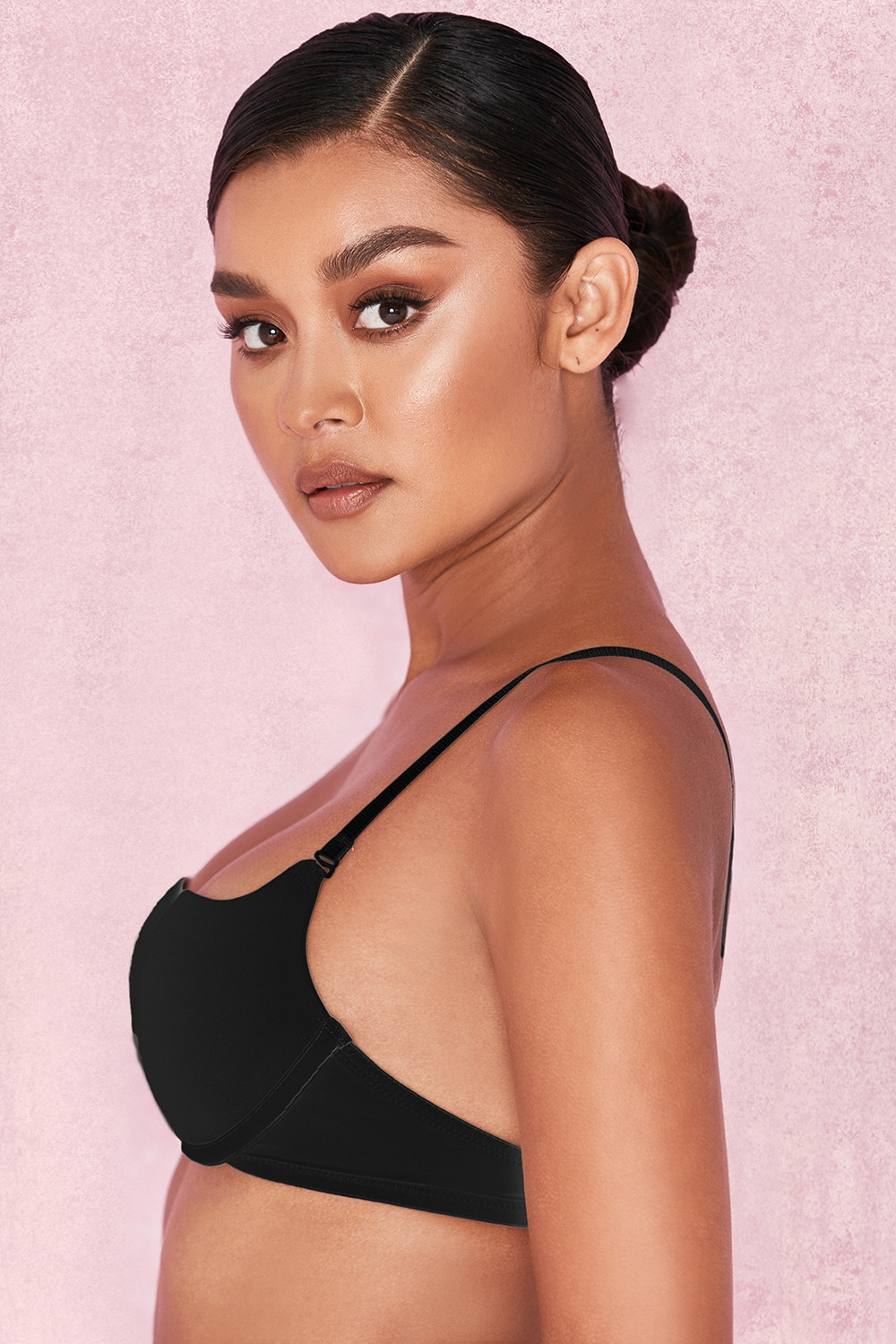 U Bra-Multi Position Adjustable Bra - Black