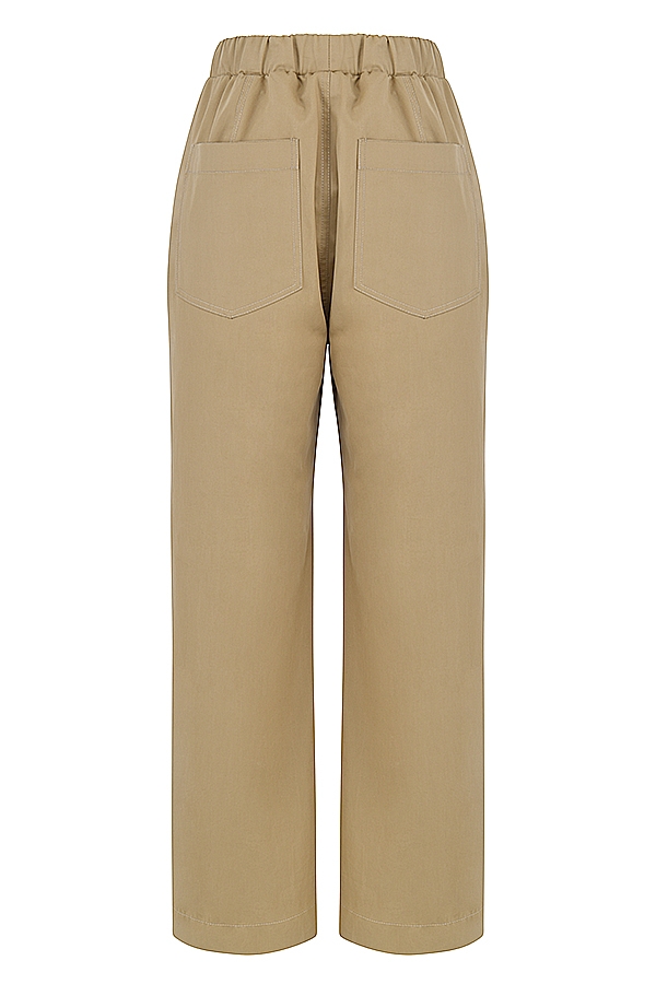 Luna-Camel Cargo Trousers