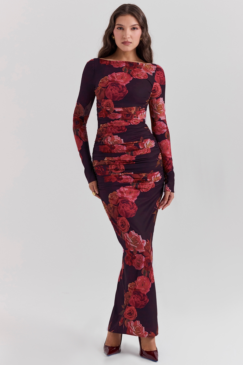 Lanetta-Romantic Floral Maxi Dress