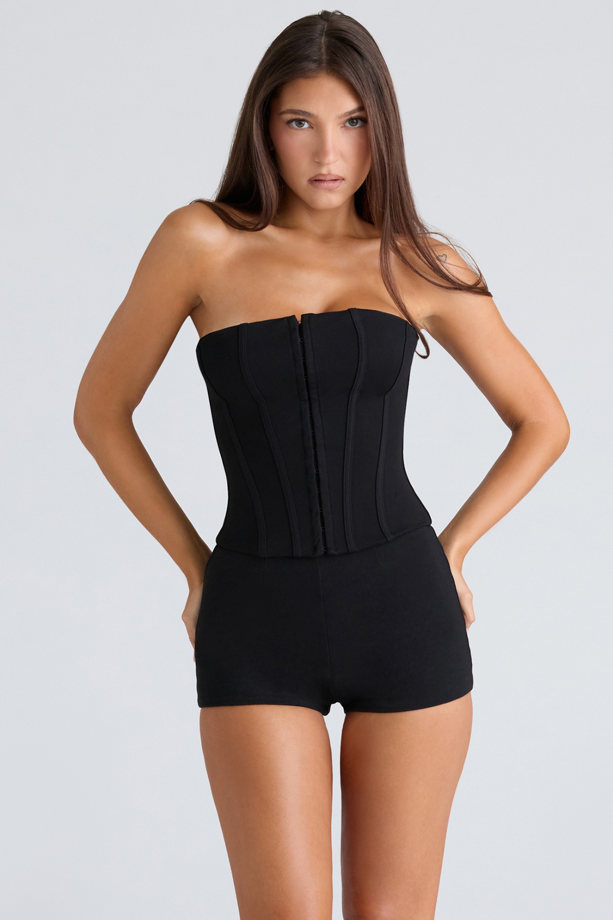 The Mini Shorts-Black with Pockets