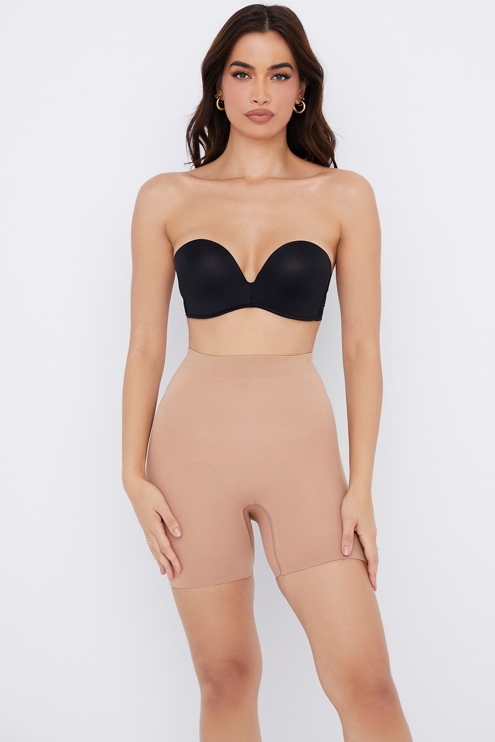 Sculpting Shorts Cafe Au Lait