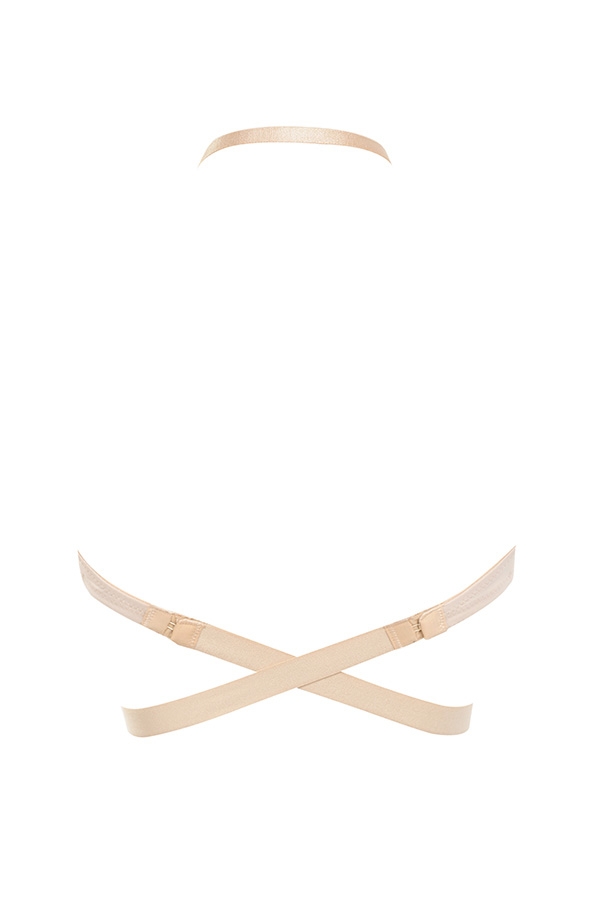 U Bra-Multi Position Adjustable Bra - Beige