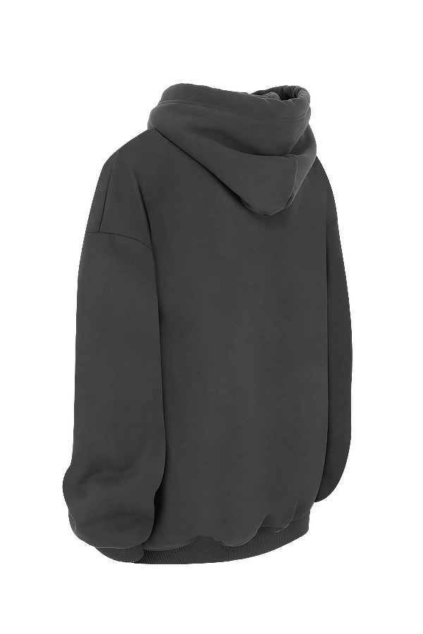 Halo-Charcoal Oversized Hoodie