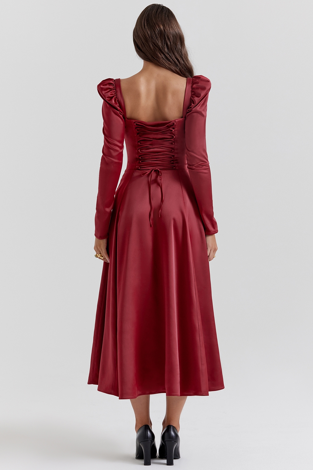 Sebille-Ruby Corset Midi Dress
