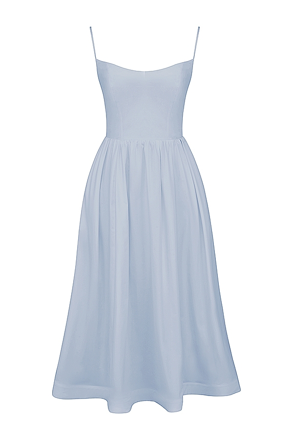 Lolita-Soft Blue Corset Sundress