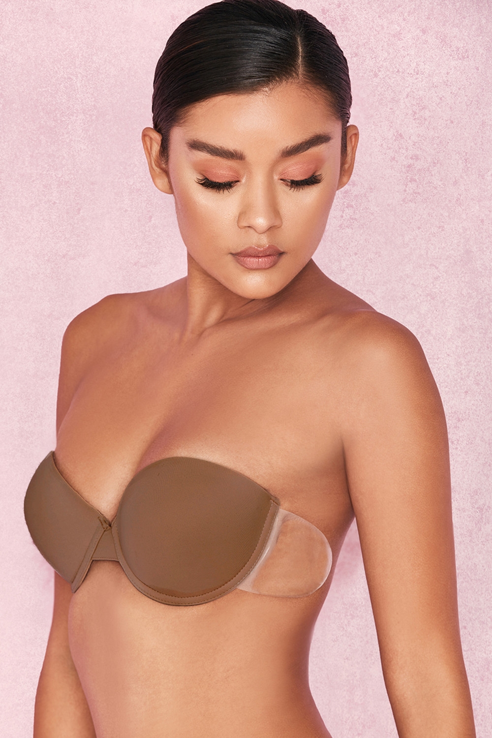 Boost Up-Ultimate Boost Invisible Bra - Caramel