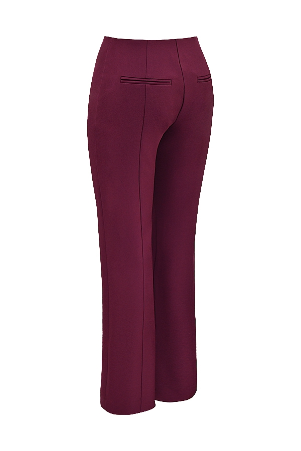 Lillie-Wine Trousers