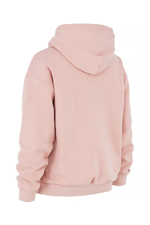 Halo-Blush Oversized Hoodie