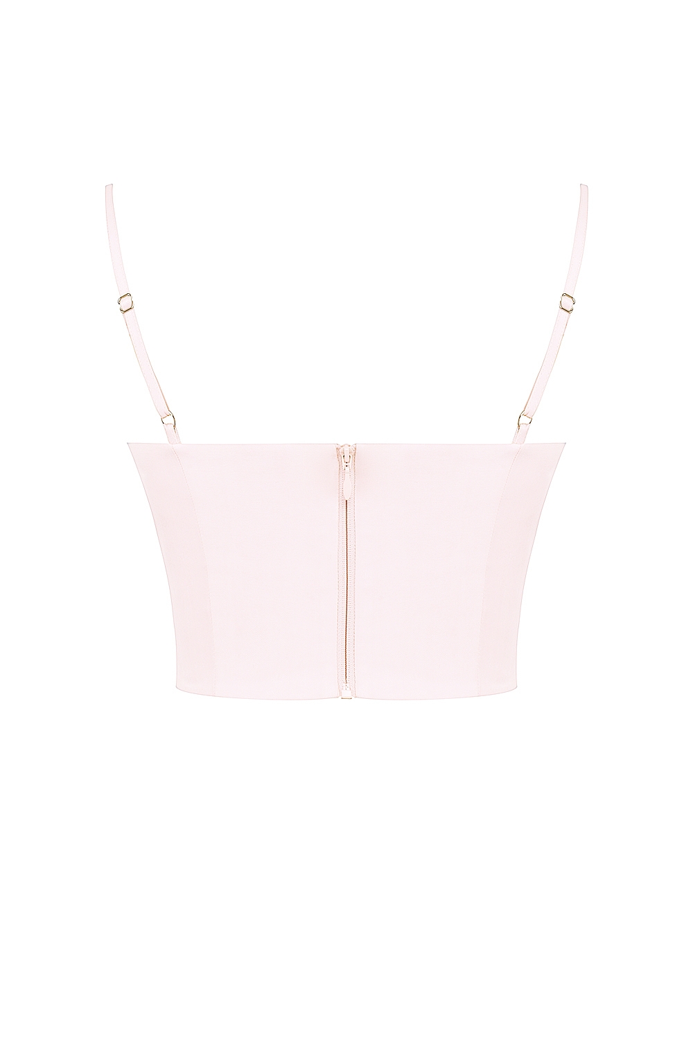 Pabla-Ballerina Pink Cropped Bralette Top