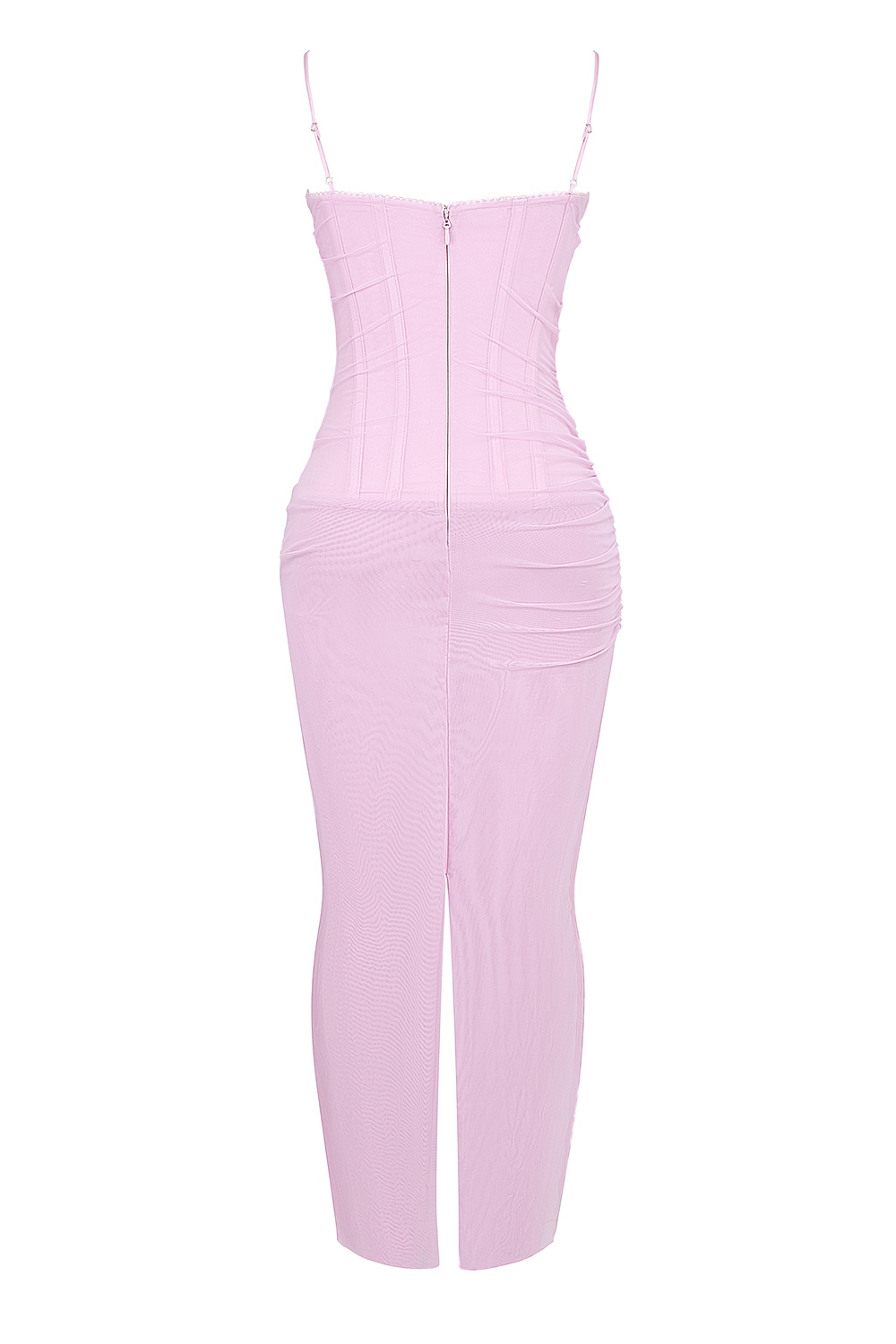 Nalini-Cotton Candy Corset Maxi Dress