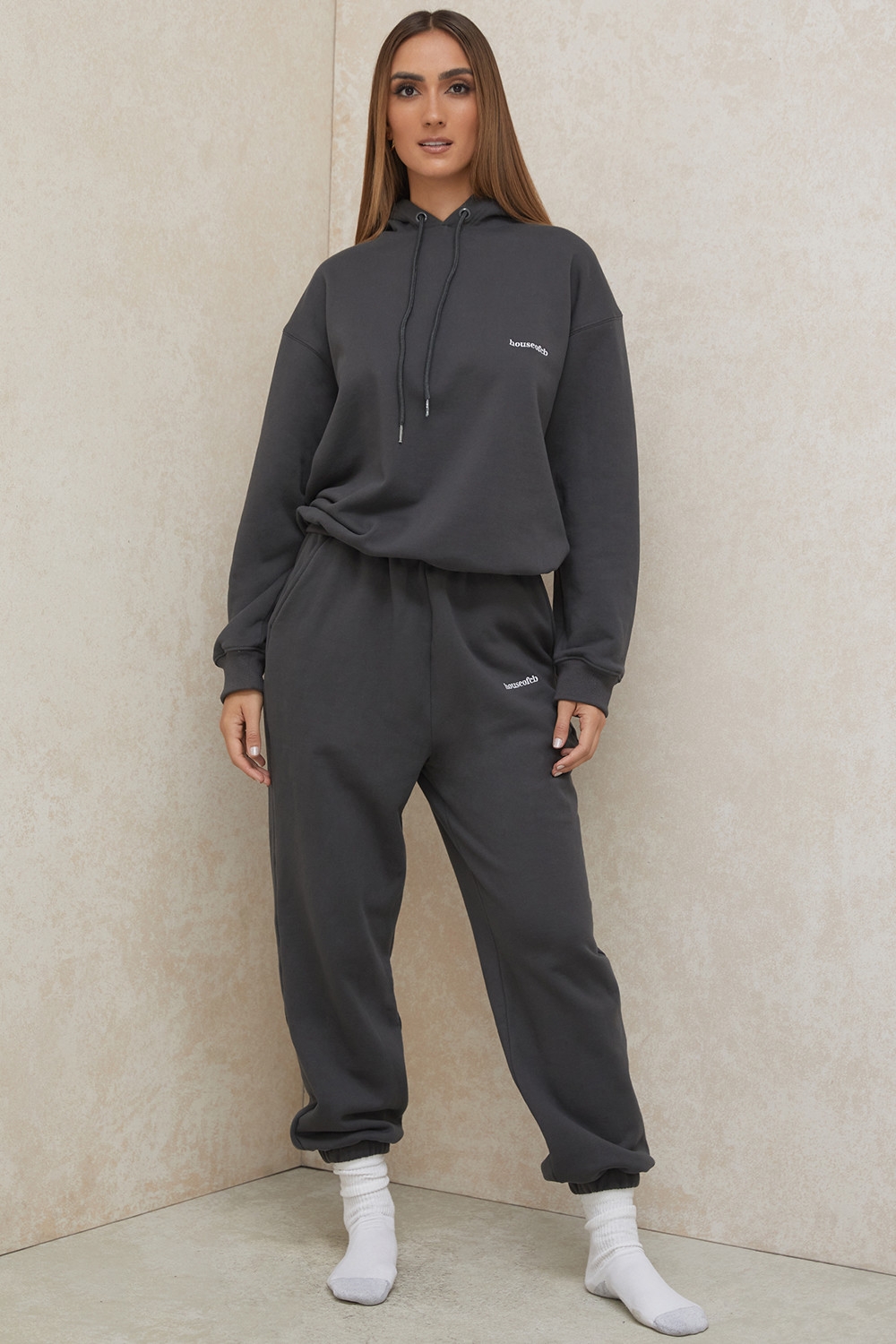 Halo-Charcoal Oversized Hoodie