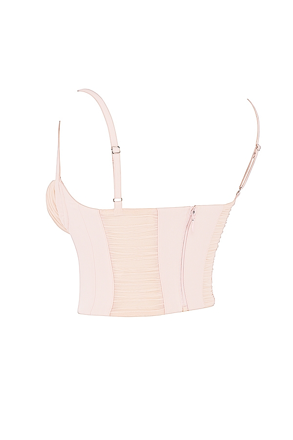 Rochelle-Peony Gathered Corset