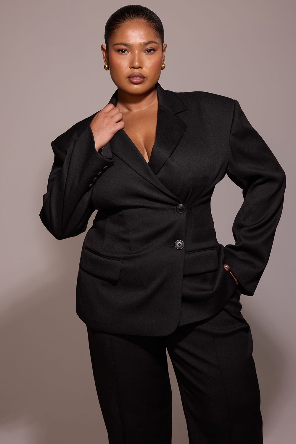 Hudson-Black Hourglass Blazer