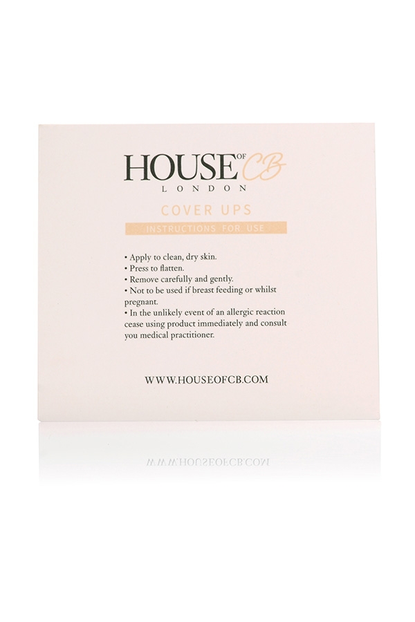 Set of 4 Beige Heart Shape Nipple Covers