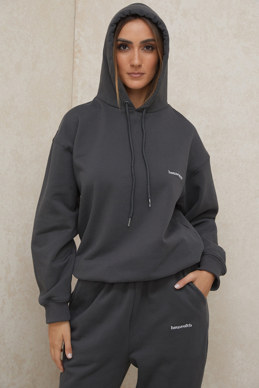 Halo-Charcoal Oversized Hoodie