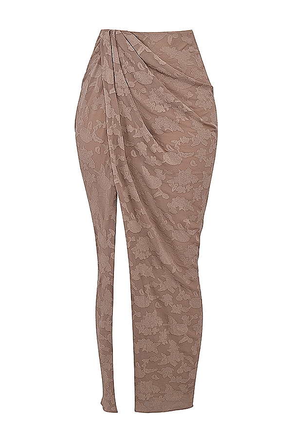 Vesper-Mushroom Maxi Skirt