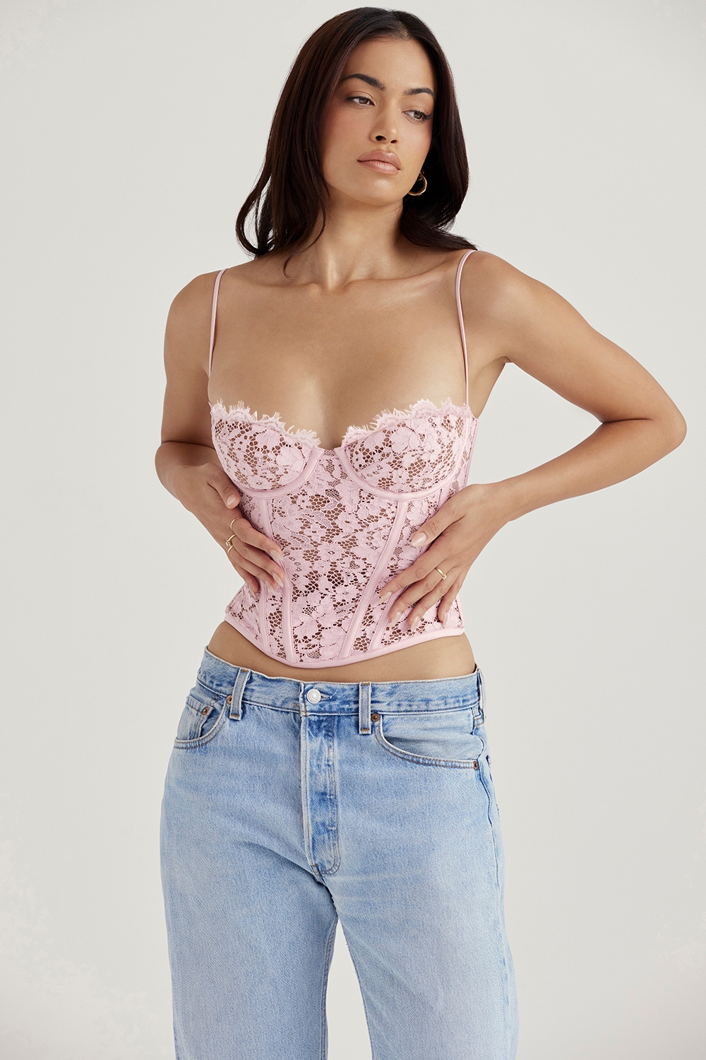 Mila-Rose Lace Underwired Corset