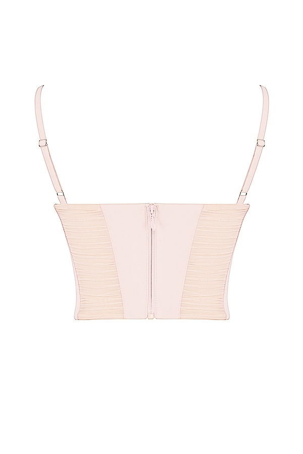 Rochelle-Peony Gathered Corset