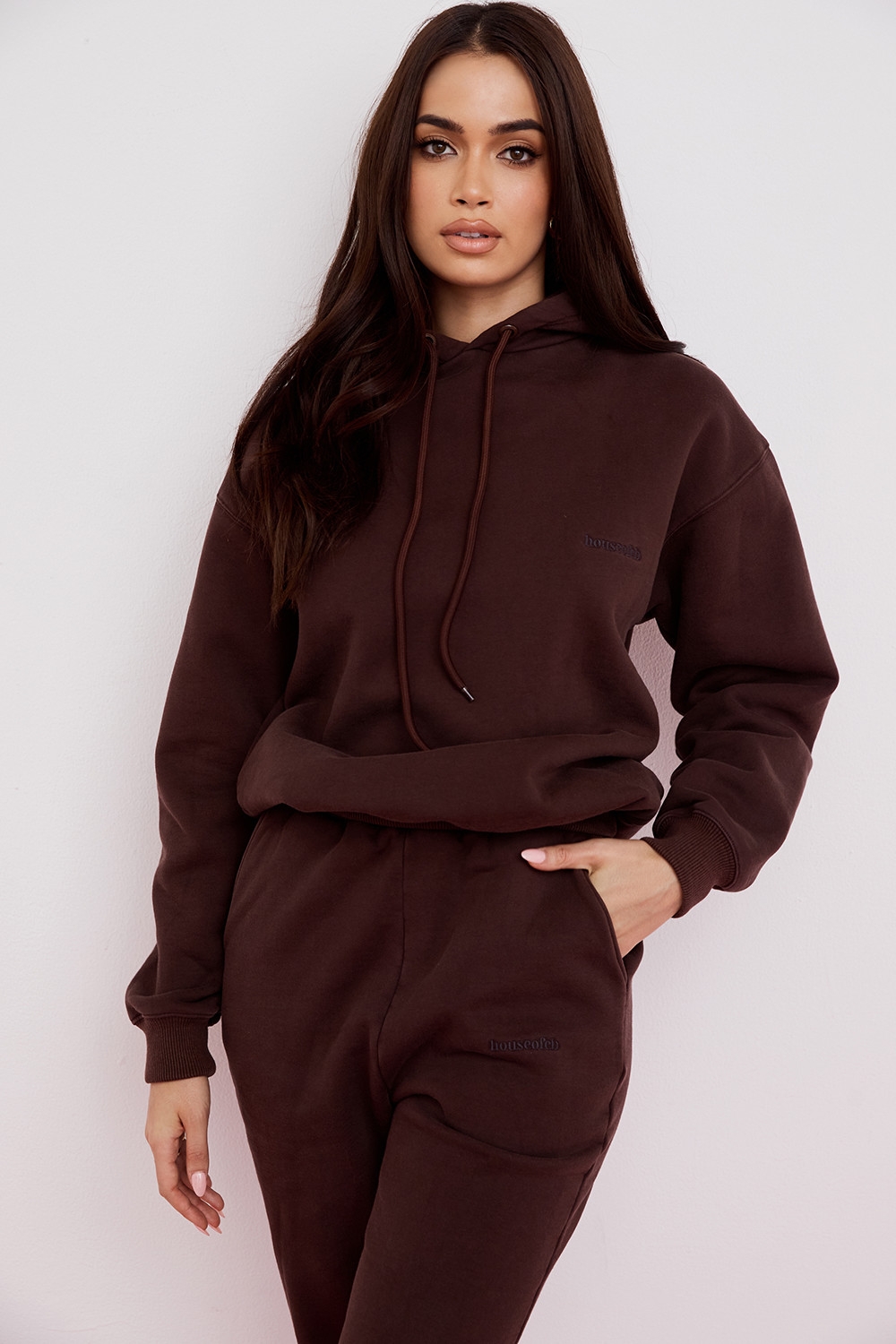 Halo-Chocolate Oversized Hoodie