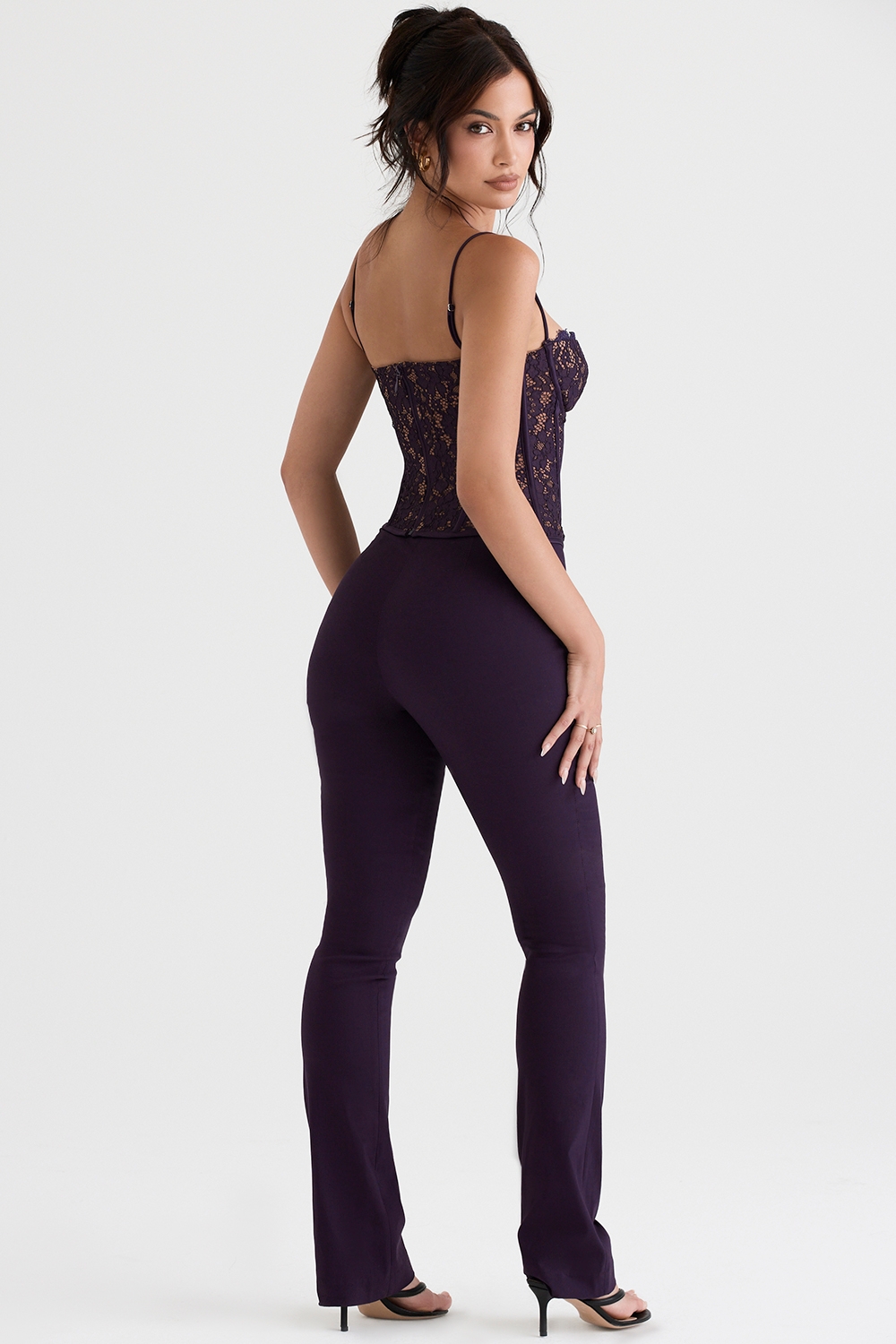 Laurel-Night Shade High Waisted Trousers