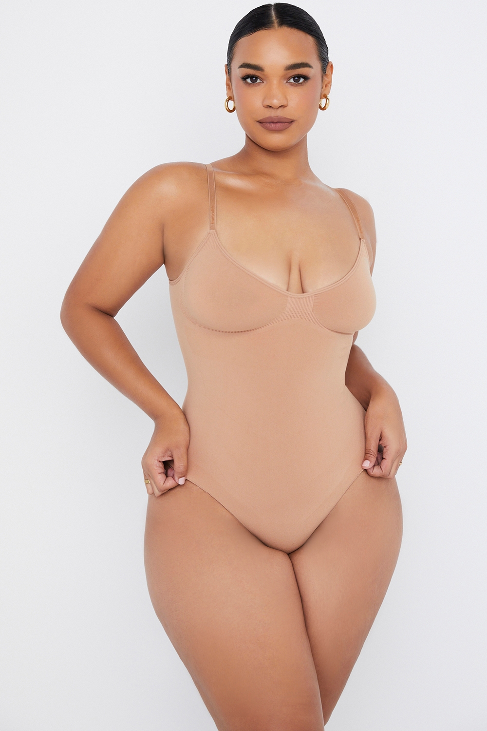 Sculpting Full Brief Bodysuit Cafe Au Lait