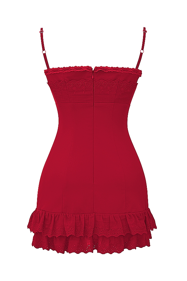 Luci-Cherry Corset Dress