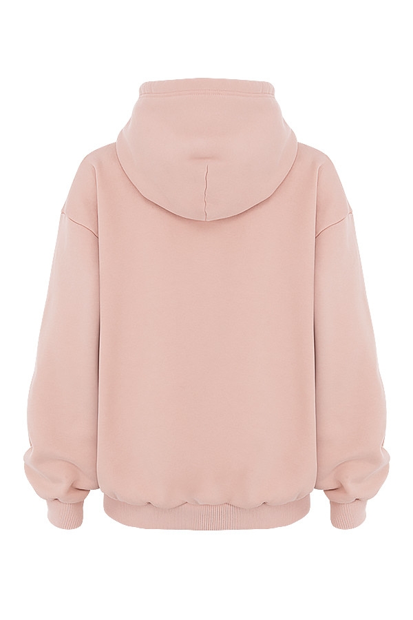 Storm-Blush Blush Zip Through Hoodie