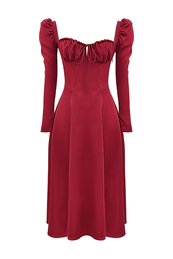Sebille-Ruby Corset Midi Dress