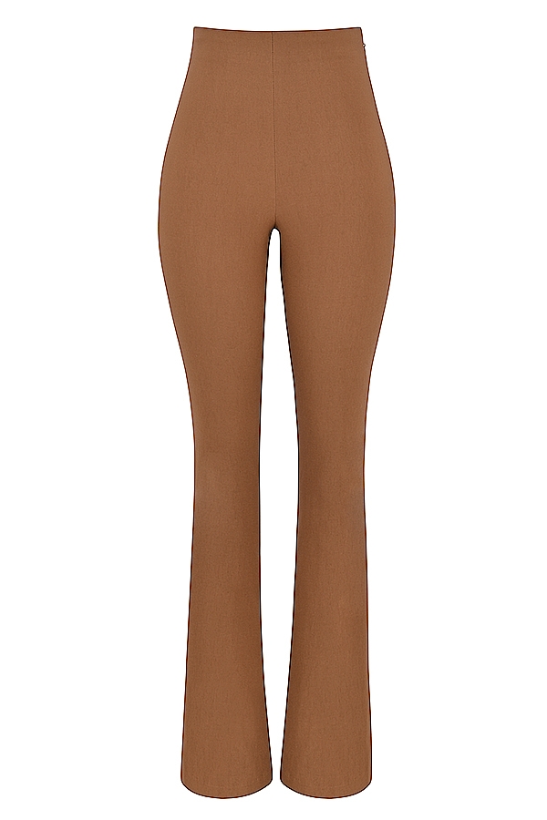Laurel-Toast High Waisted Trousers