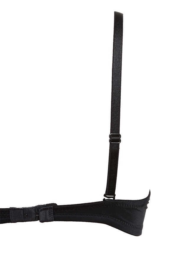 U Bra-Multi Position Adjustable Bra - Black