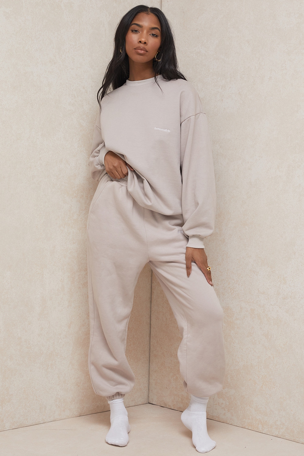 Sky-Stone Fleece Back Jogging Trousers