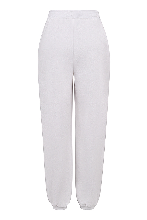 Coast-White Fleece Back Jogging Trousers