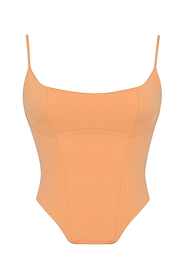 Flavia-Tangerine Sculpting Corset