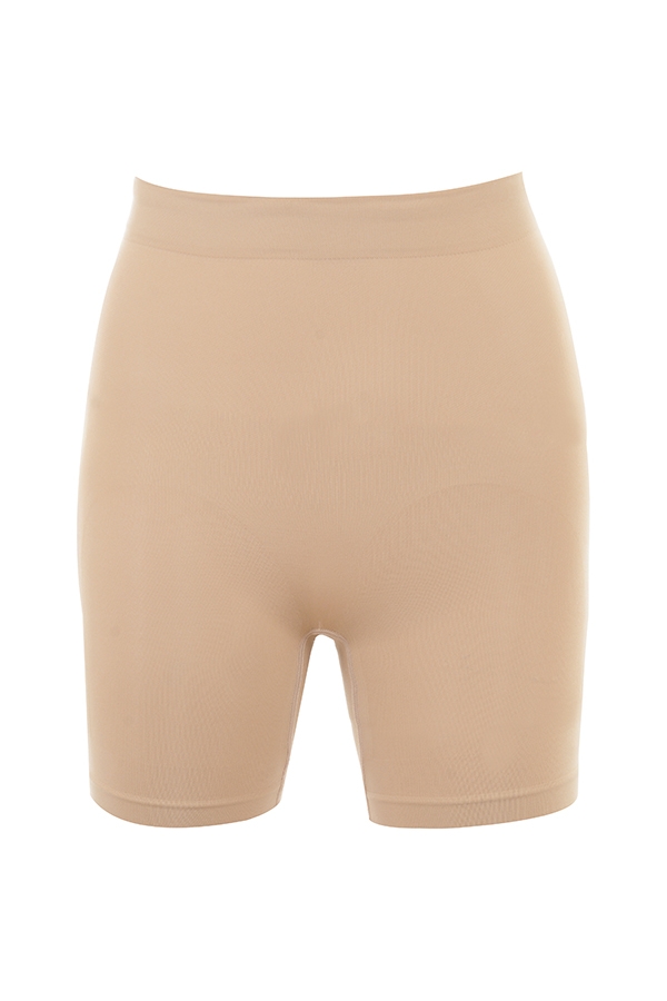 Sculpting Shorts-Almond