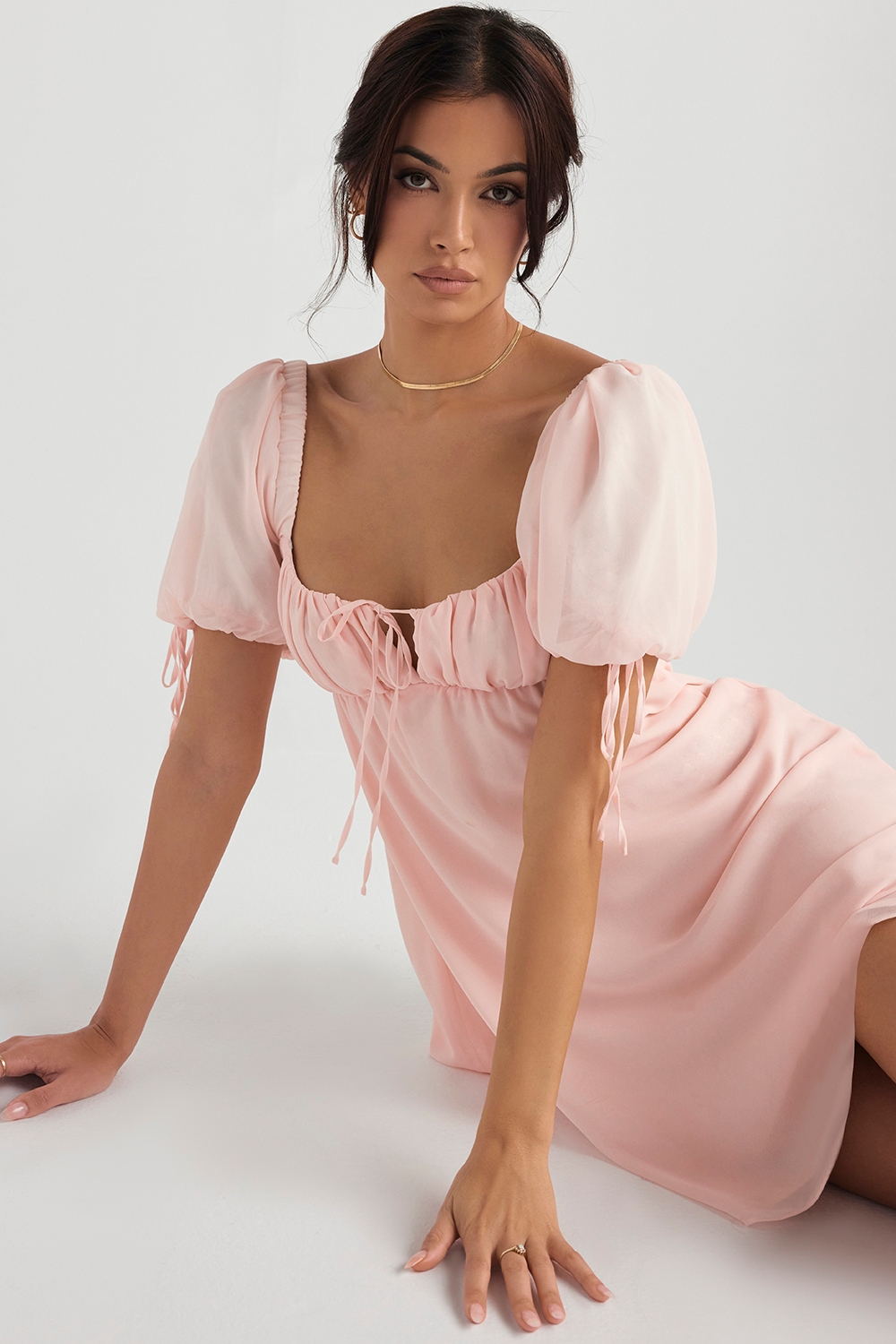 Princess-Pink Quartz Mini Dress - SALE