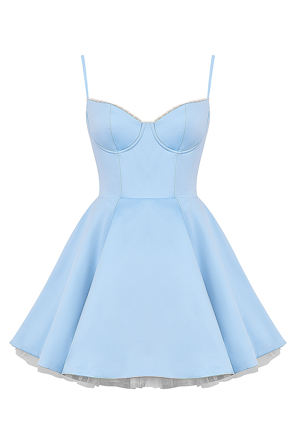 Minimoiselle-Cinderella Blue Tulle Mini Dress