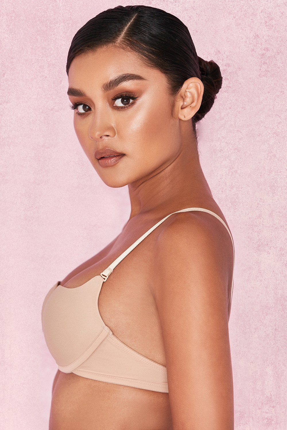 U Bra-Multi Position Adjustable Bra - Beige