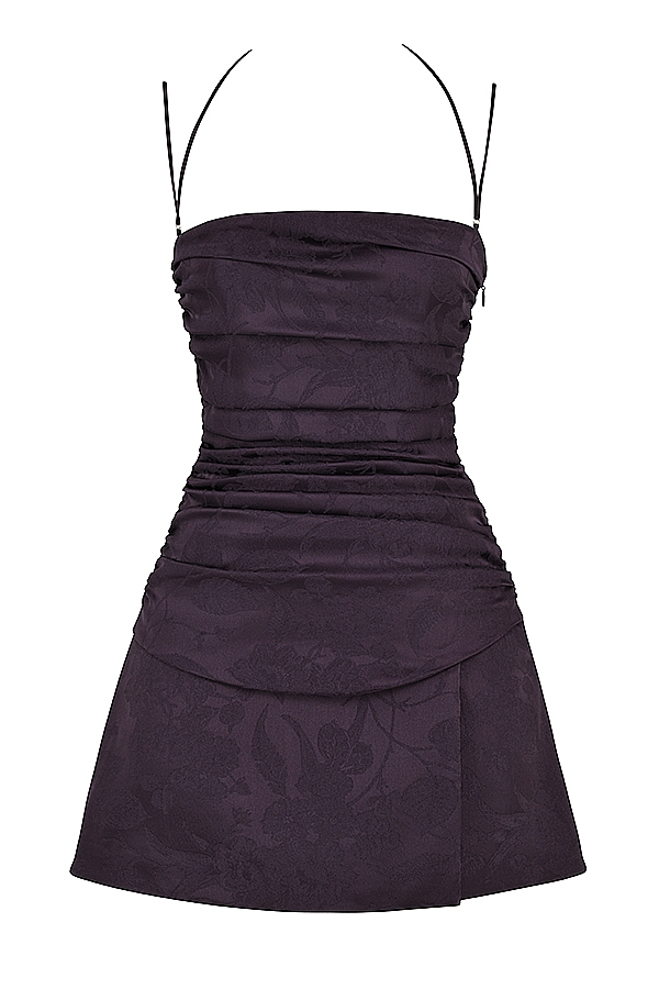 Melia-Nightshade Corset Mini Dress