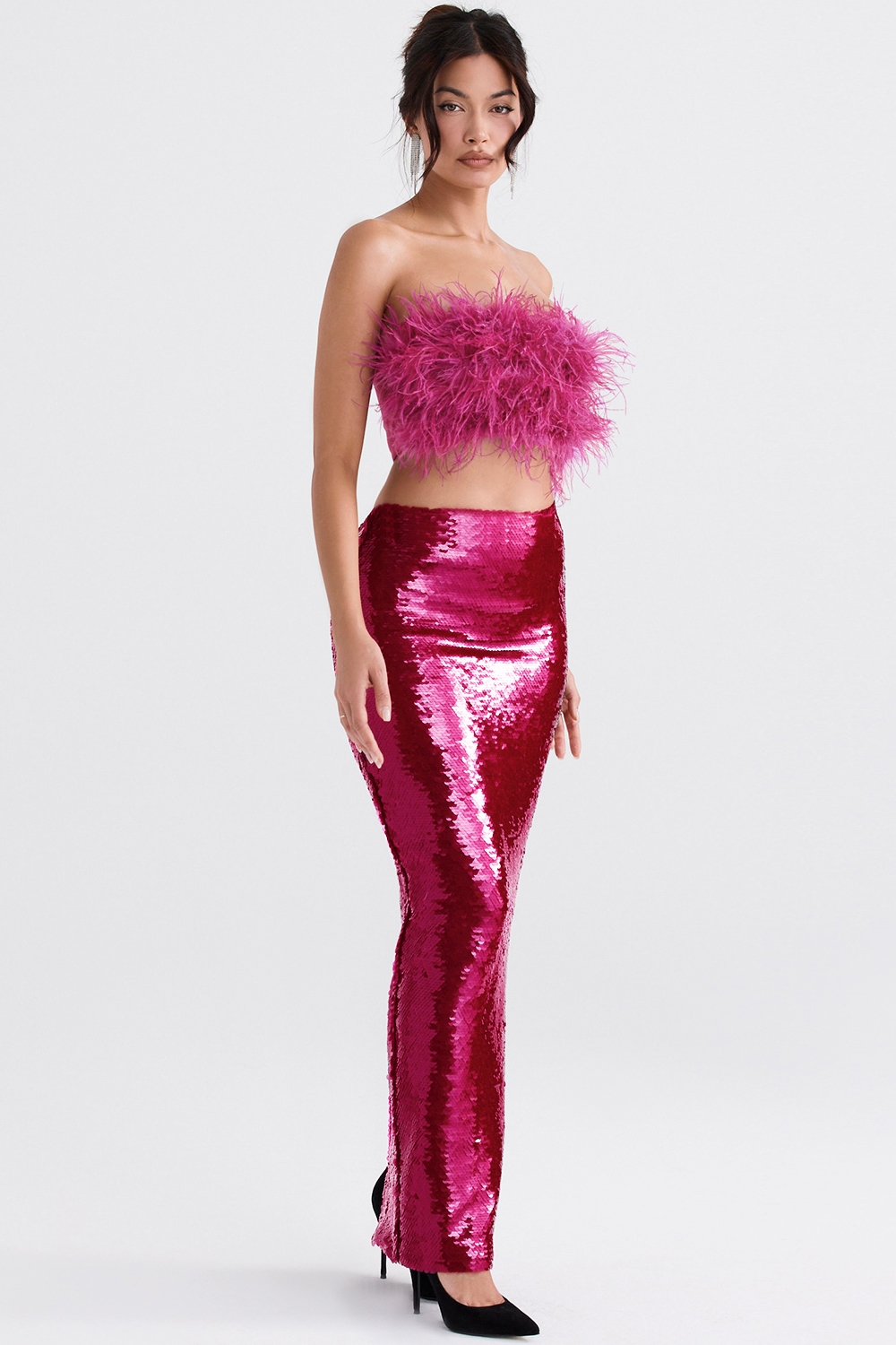 Alexis-Hot Pint Sequin Maxi Skirt