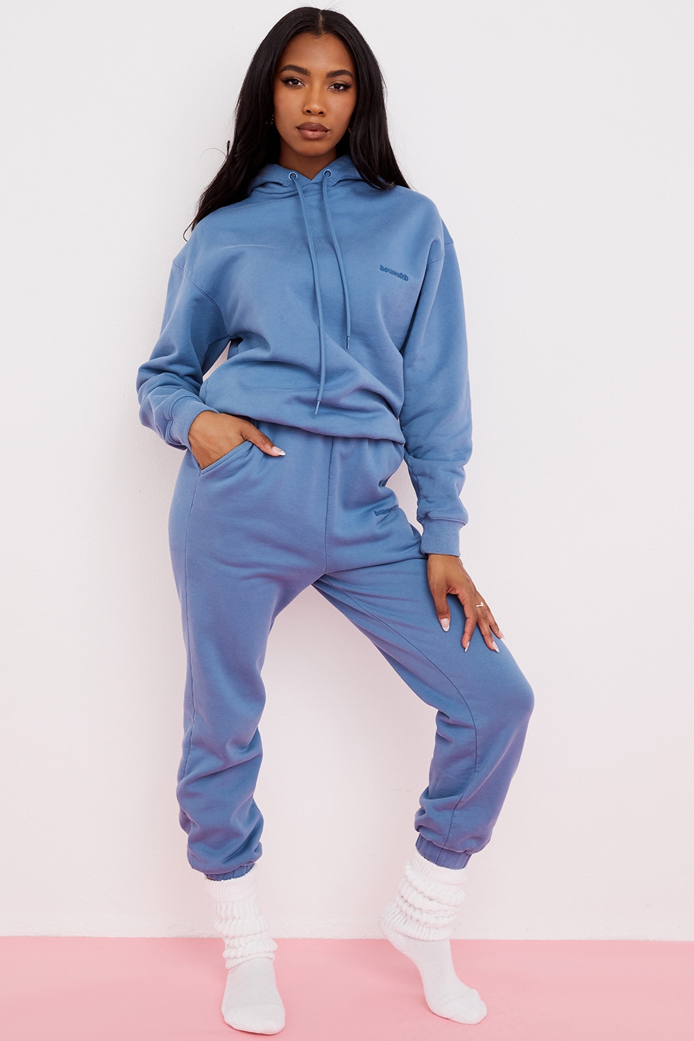 Halo-Azure Oversized Hoodie