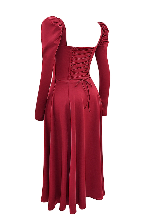 Sebille-Ruby Corset Midi Dress