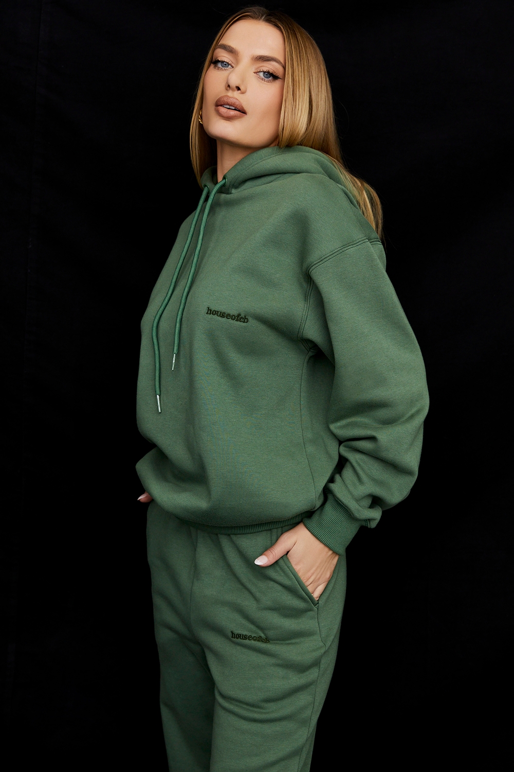 Halo-Moss Oversized Hoodie