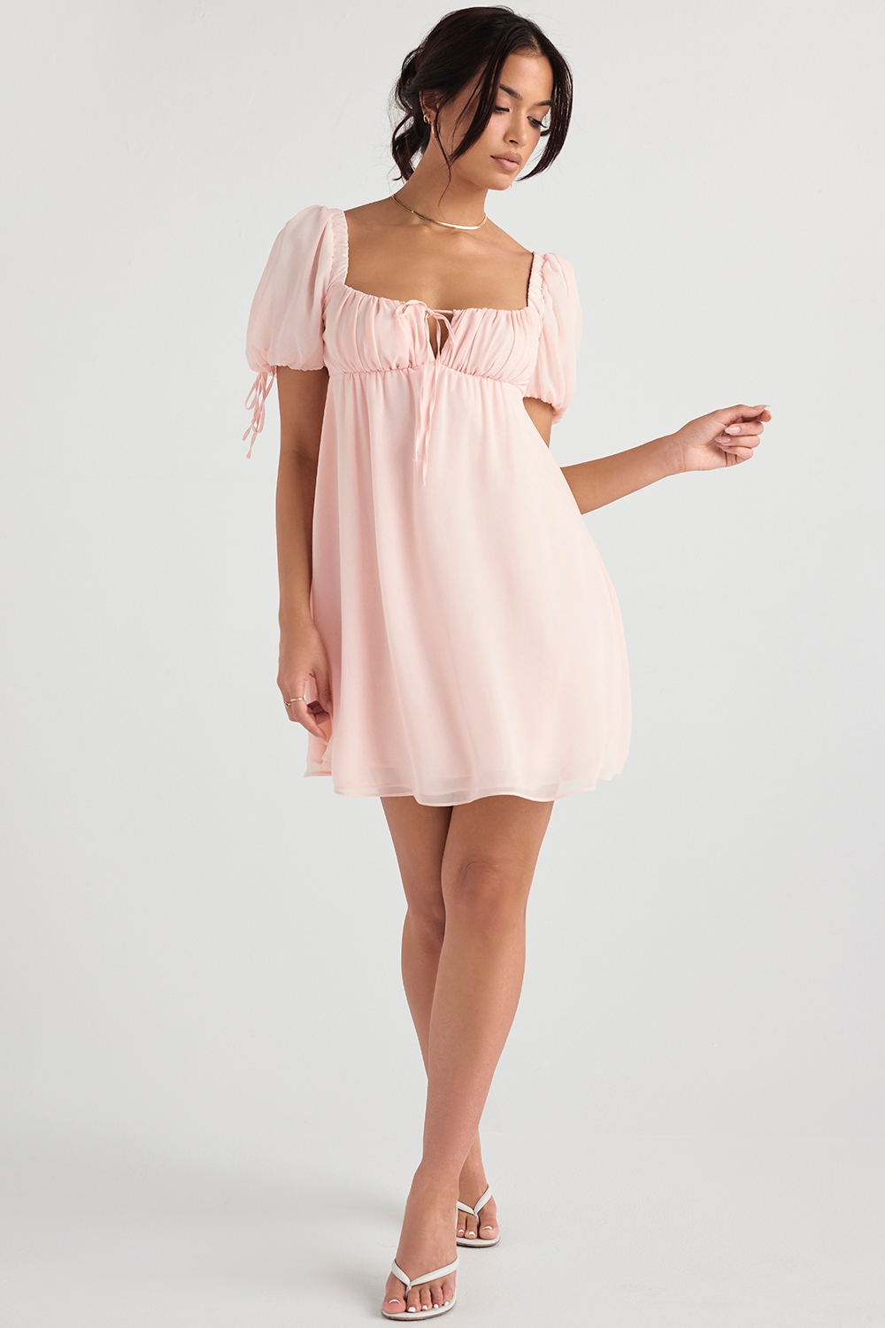 Princess-Pink Quartz Mini Dress - SALE