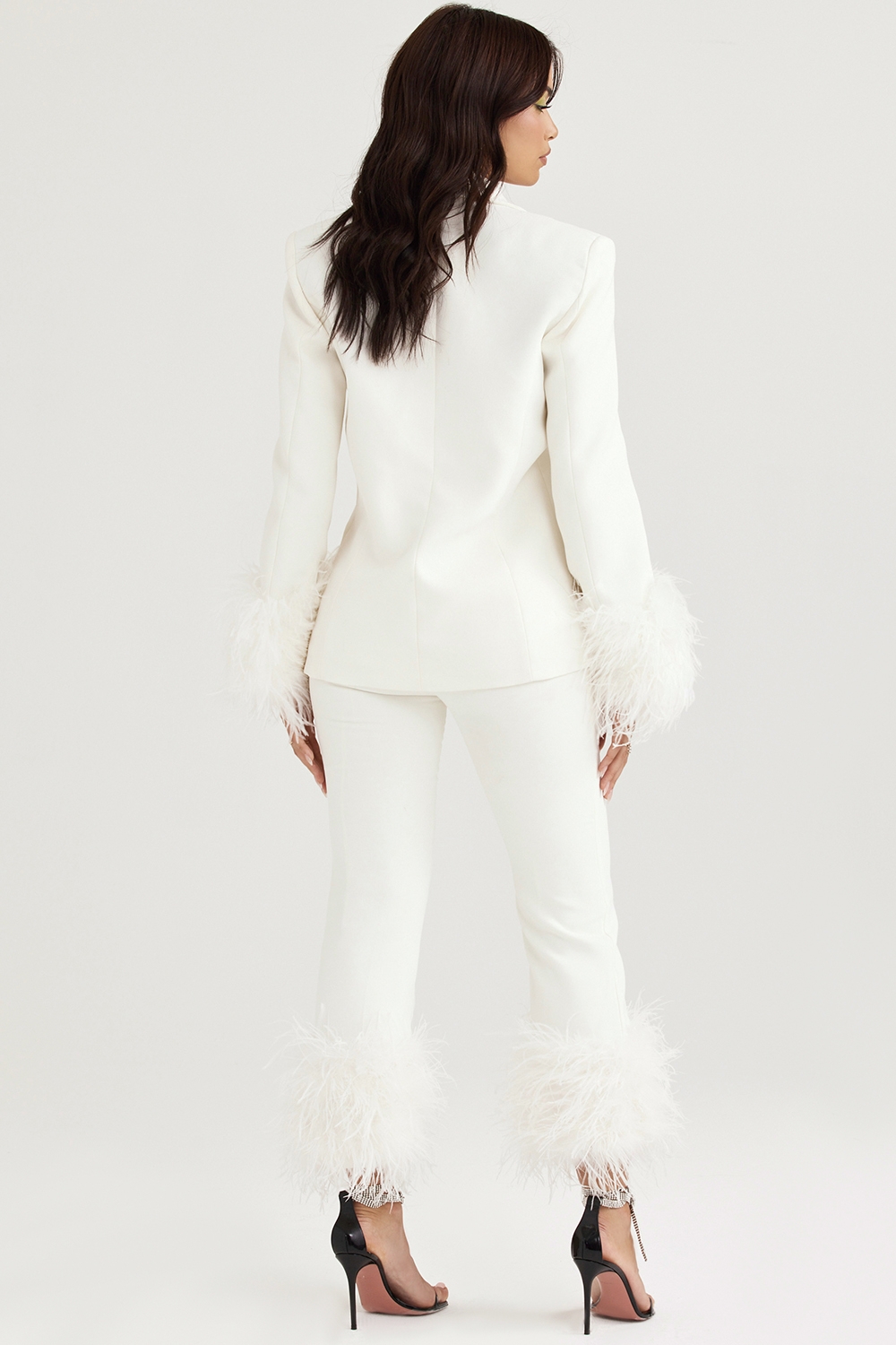 Fae-Ivory Hem Trousers