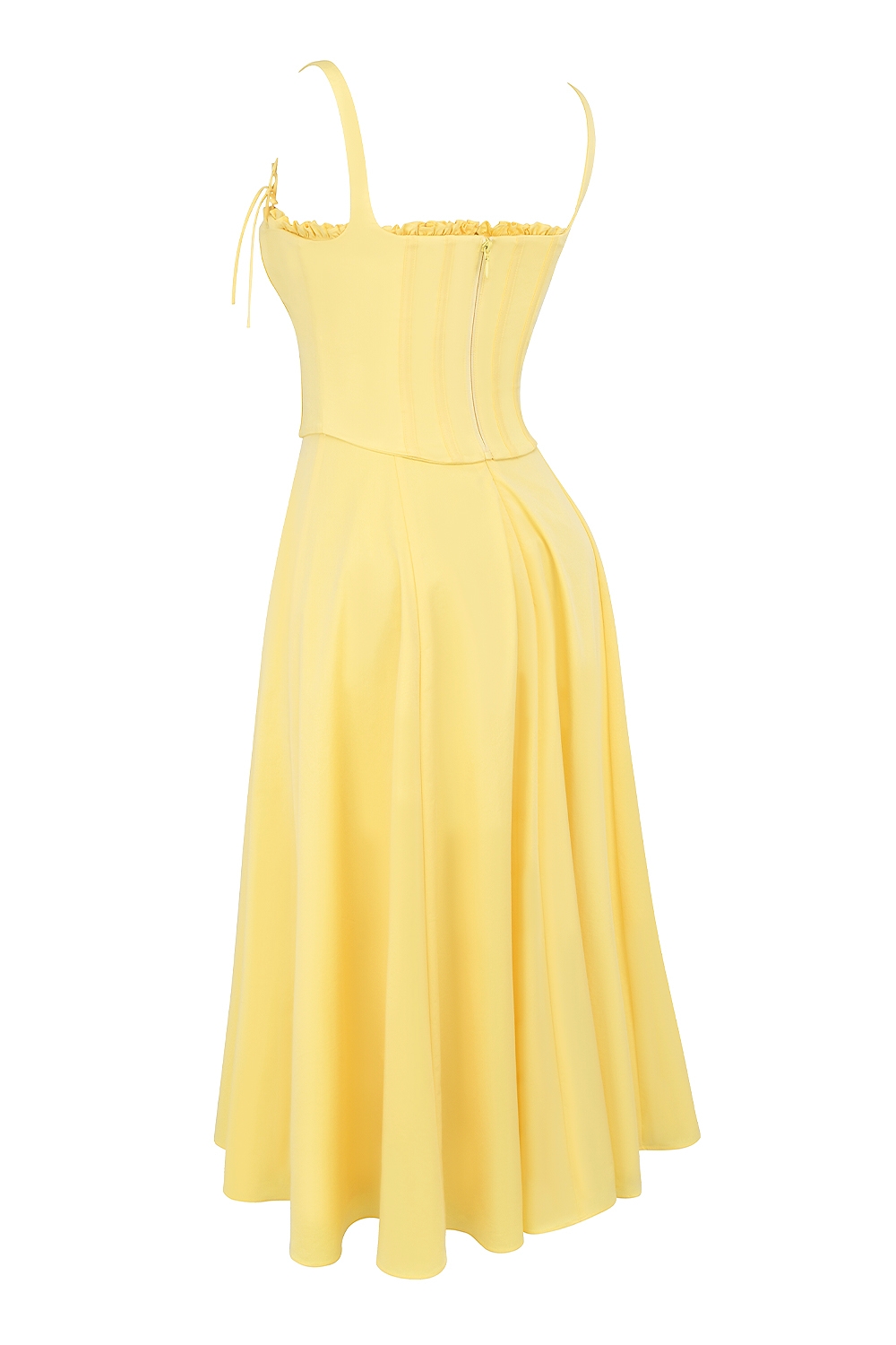 Clarabelle-Sunshine Cotton Midi Sundress