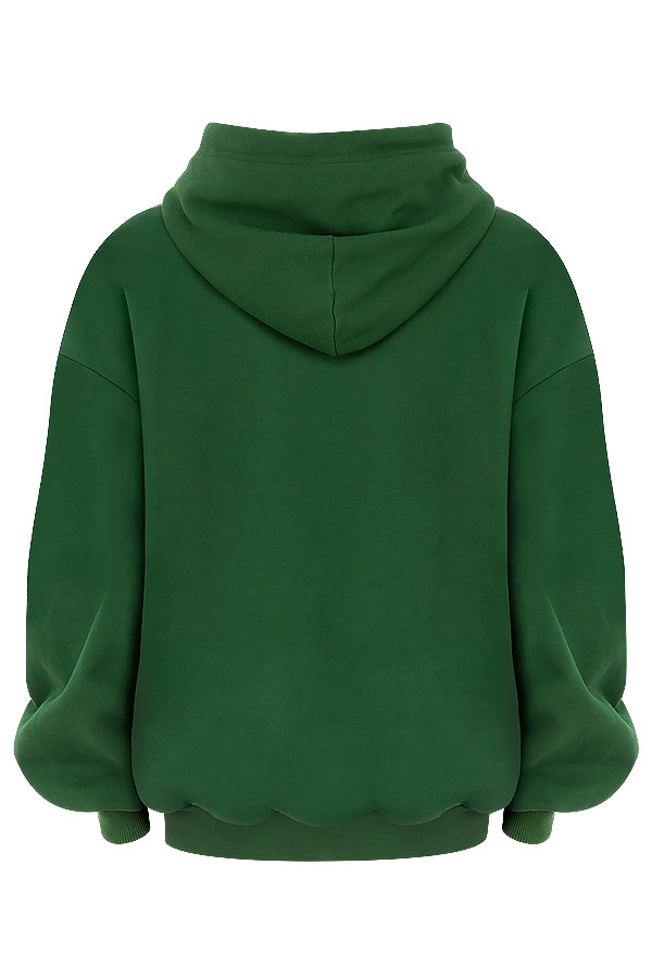 Halo-Green Oversized Hoodie